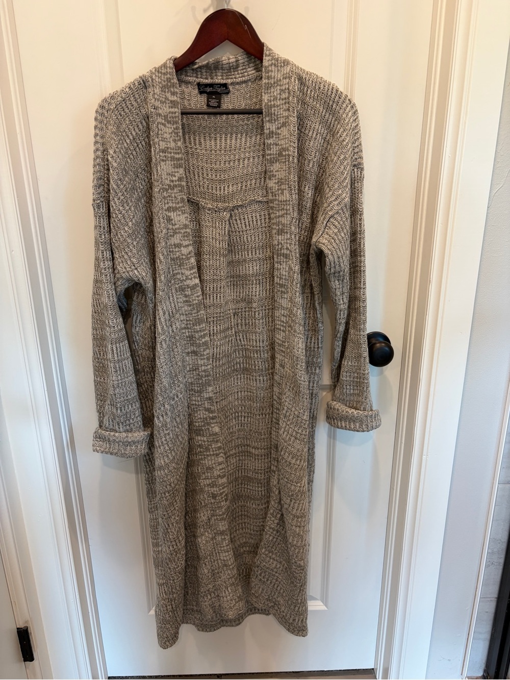 Evelyn Taylor - XL- Longline Cardigan Sweater